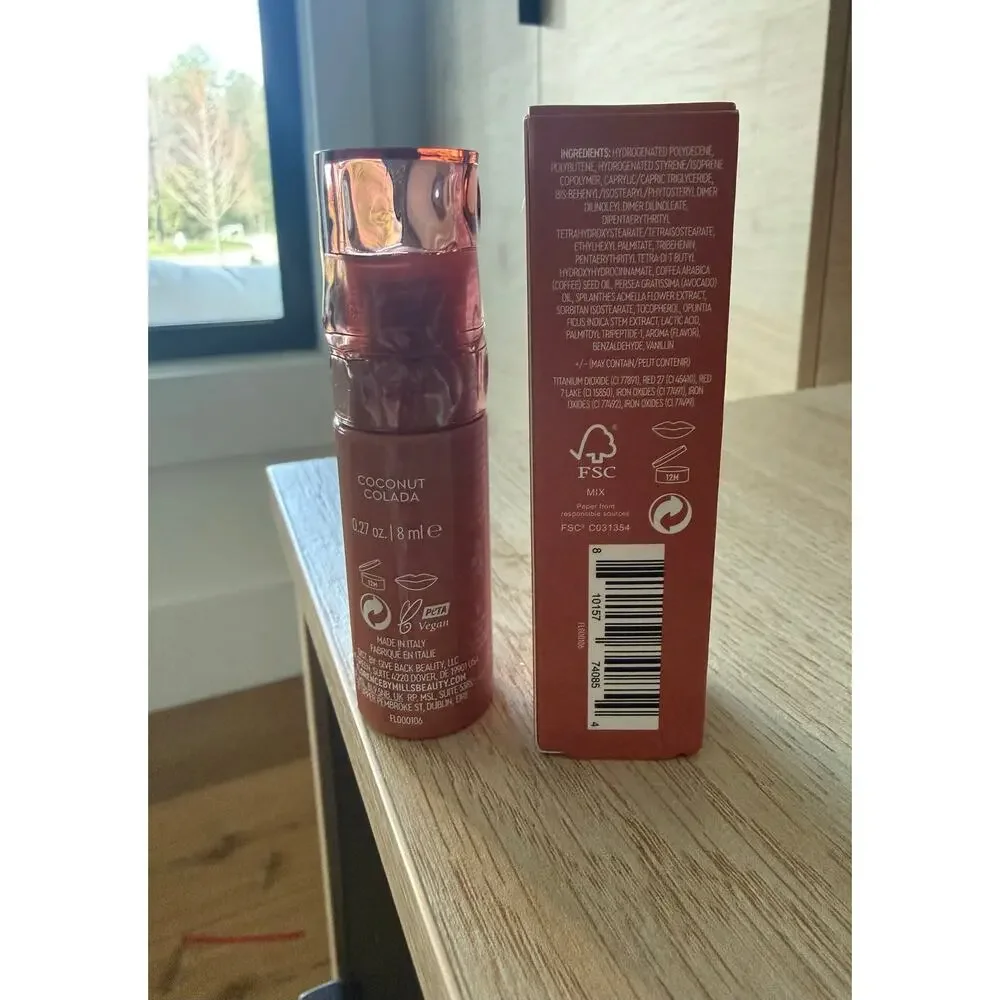 $16 New Florence by mills Stay Plush Serum Infused Lip Oil - Coconut Colada